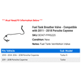 thumbnail image 2 of Fuel Tank Breather Valve - Compatible with 2011 - 2018 Porsche Cayenne 2012 2013 2014 2015 2016 2017, 2 of 2