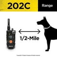 thumbnail image 3 of Dogtra 200C – Waterproof ½-Mile One-Handed Operation Remote Training Dog E-Collar Includes eOutletdeals Pet Travel Bowl, 3 of 7
