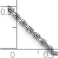 thumbnail image 5 of 14K White Gold Jbsp's 1.75mm Diamond-Cut Rope Chain (18 X 1.75) Made In Peru 7060-18, 5 of 5