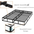 9 Inch High Profile Queen Box Spring Strong Metal Frame Mattress