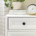 thumbnail image 5 of 2-Piece Grooved Side 1-Drawer 1-Door Bedroom Nightstand in White, 5 of 8