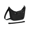 thumbnail image 2 of Gustave Nylon Crescent Crossbody Bag for Women Slouchy Shoulder Messenger Satchel Purse Zipper Hobo Handbag Dumpling Bags with 2 Shoulder Strap - Black, 2 of 11