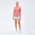 thumbnail image 3 of Women's Sun Protection Long Sleeve Outdoor T-Shirt Athletic Top Rashguards, 3 of 9