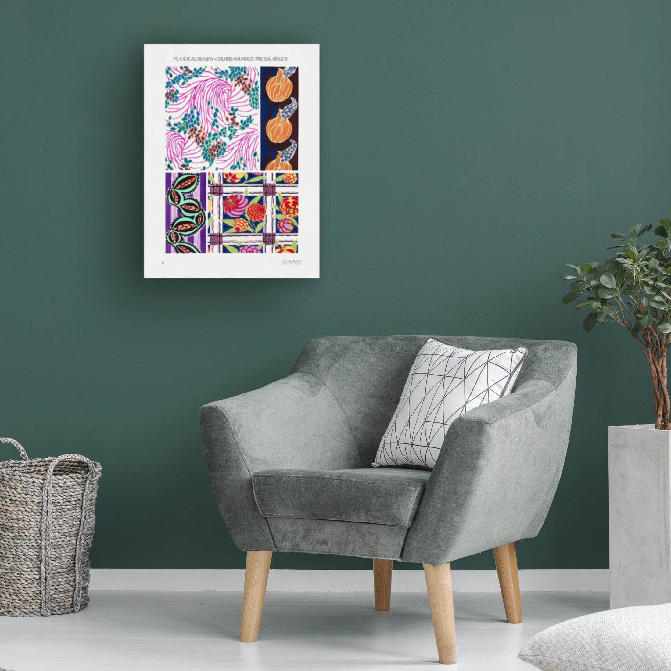 Trademark Fine Art Pictufy Pattern 11 Canvas Wall Art