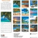 RED EMBER Tropical Islands 2022 Hangable Wall Calendar - 12 "x 24" Ouvert - Papier Épais et Robuste - Giftable - Évasion vers – image 3 sur 5