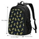 thumbnail image 5 of Balery Avocado Mochila con carga USB para hombre y mujer - Mochila impermeable y antirrobo para laptop con puerto USB para viajes, trabajo, 5 of 7