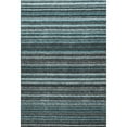 thumbnail image 2 of Addison Rugs Mayfield Washable Transitional Stripes Teal Rectangle Rug, 3' x 5', 2 of 6