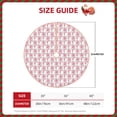 thumbnail image 2 of Sikiie Flamingo On Checkered Nativity Christmas Tree Skirt, Jesus Christian Winter Holiday Tree Mat Decoration(30-48IN)30", 2 of 6