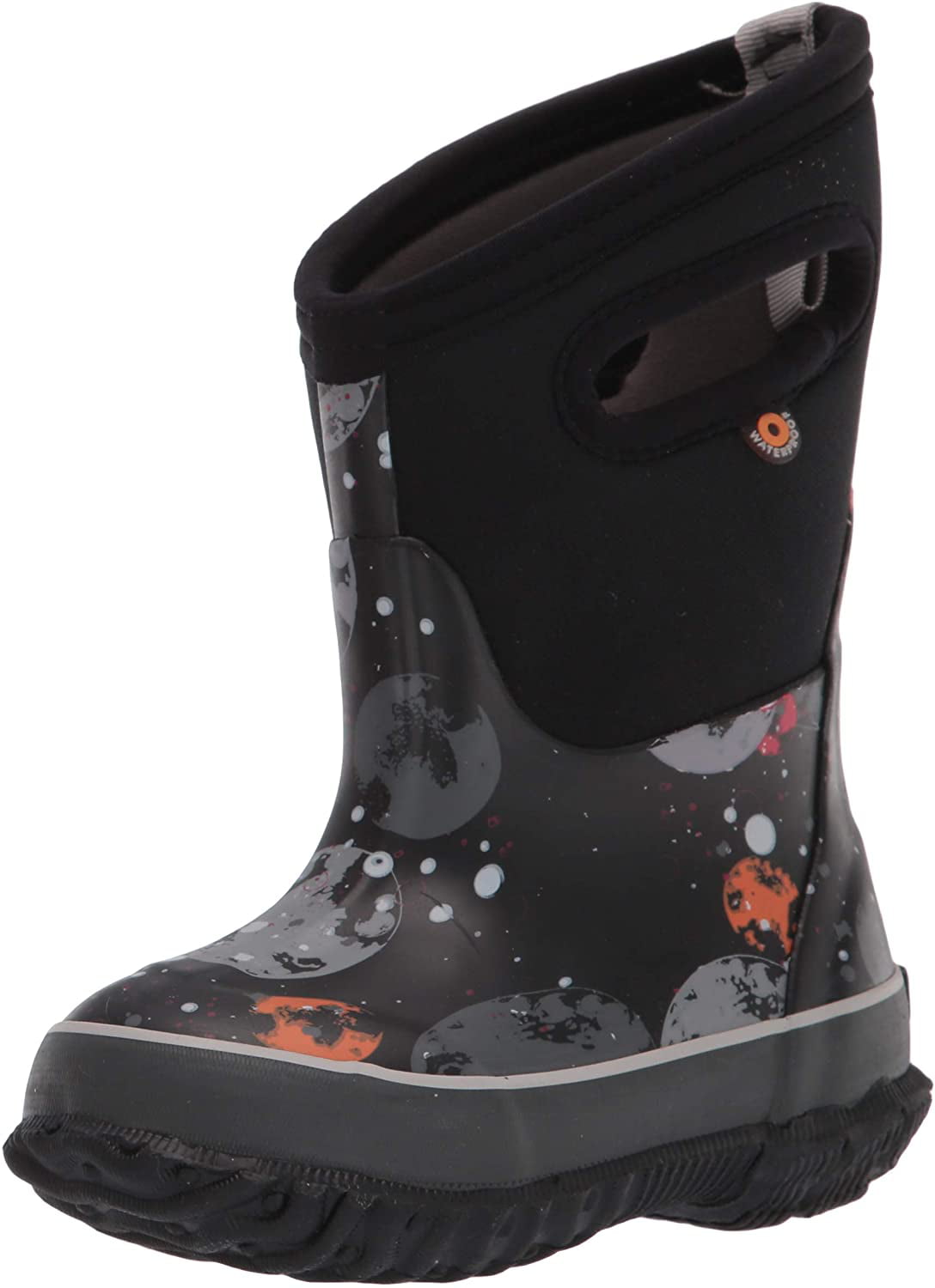 Bogs Unisex-Kids Boys Classic Prints Waterproof Insulated Snow Boot 