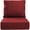 Red, variant on Opohoro Outdoor Deep Seat Cushion Set, 24"x22"x6", Water Resistant & UV Resistant Comfortable Furniture Cushions for Patio Chair, Sofa, Loveseat