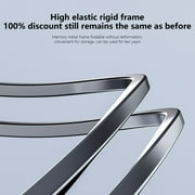 Nkmbld Portable Car Sunshade Summer Front Windshield Thermal Insulation Sunscreen Foldable Ring Sunshade Keep Car Interior Cool, Fit for Cars,Trucks,SUVs 140*70cm