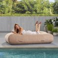 thumbnail image 3 of Arcelia Outdoor Water Resistant 6'x3' Lounger Bean Bag, Tuscany, 3 of 6