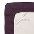 thumbnail image 5 of Luxury 5 Piece Bed-In-A-Bag Down Alternative Comforter & Sheet Set, Full, Eggplant By Sweet Home Collection, 5 of 6