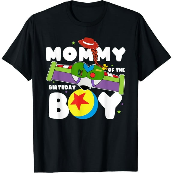 Exquisite and comfortable-Mommy Of The Birthday Boy Toy Lover Funny Story Theme B-day T-Shirt