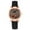 BlackBK, variant on PPgejGEK Women's Fashion Quartz Watch - Blue Leather Strap Rose Gold Heart Design Wristwatch, Elegant Casual Timepiece Ideal for Valentine's Day Birthday Gift