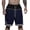 Summer Shorts # Navy, variant on Maqroz Mens Basketball Shorts Athletic Gym Training Shorts with Pockets Striped Elastic Waist Drawstring Sportswear Running Workout Active Summer Casual Short Pants