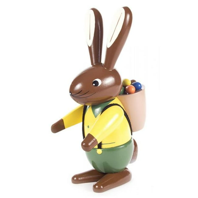 Alexander Taron 224-304-1 Dregeno Easter Figure - Rabbit Man with Egg Basket