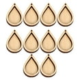 thumbnail image 1 of jifeng 10 Pieces Small Cross Stitch Hoops for Festivals Decoration DIY Frame Crafts Water Drops, 1 of 9