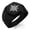 Black, variant on Stainless Steel Mayan Sun God Rune Engraved Hexagon Crest Flat Top Biker Style Polished Ring