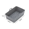 thumbnail image 2 of Almohadillas para freidora de aire reutilizables Revestimiento de bandeja para freidora de aire a prueba de agua para cocinar en casa Cocina, 2 of 7