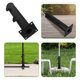 thumbnail image 2 of Base de sombrilla resistente para exteriores con tubo y placa de hierro plana para patio, terraza, playa y piscina, soporte ajustable para sombrilla, 2 of 7