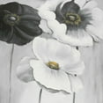 thumbnail image 3 of Atelier B Art Studio 12x12 Black Modern Framed Museum Art Print Titled - ASSORTED WHITE FLOWERS, 3 of 5