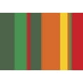 thumbnail image 2 of Grayscale 32x24 Gold Ornate Wood Framed with Double Matting Museum Art Print Titled - Bright Stripes XIII, 2 of 4
