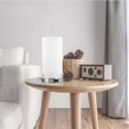 thumbnail image 3 of Bedside Lamp with USB Port & AC Outlet - Touch Control Table Lamp for Bedroom 3 Way Dimmable Nightstand Lamp with Round Glass Shade for Living Room Kids Room Dorm Home Office(LED Bulb Included)., 3 of 4