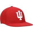 thumbnail image 3 of Men's Top of the World Crimson Indiana Hoosiers Team Color Fitted Hat, 3 of 4