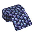 thumbnail image 4 of Disketp crystal Skull Estuche de Lápices de Doble Capa con Tapa Abatible y Cremallera, Organizador Escolar para Adolescentes y Adultos, 4 of 7