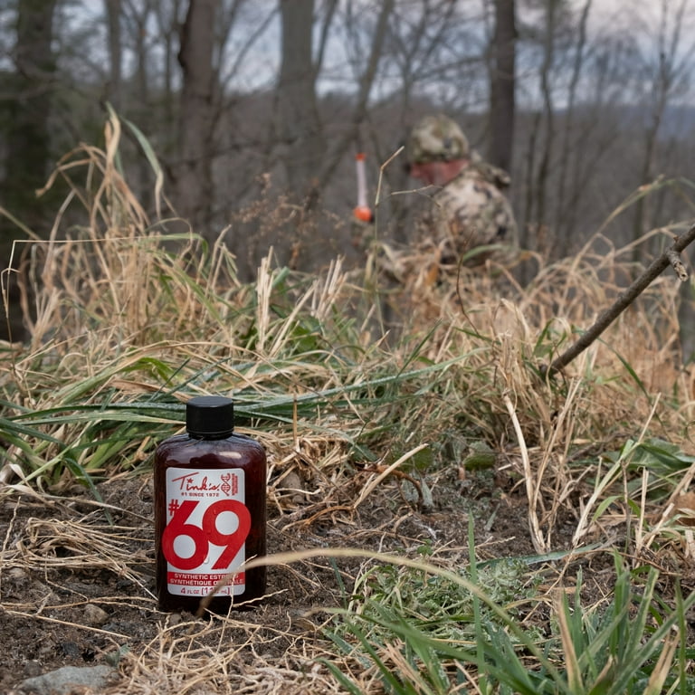 Tink's Synthetic #69 Doe-In-Rut Estrous Doe Urine 4 oz. - Deer
