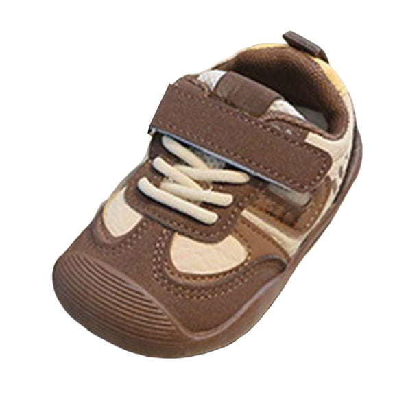 Zshosam Toddler Tennis Shoes Girls Toddler Shoes Baby Walking Shoe Girl Non-Slip Sneakers Size 6,(Brown Toddler 6)
