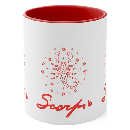 

Scorpio Zodiac Sign November Birthday Horoscope Ceramic Coffee Mug 11oz