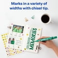 thumbnail image 5 of Avery Marks A Lot Permanent Markers, Large Desk-Style, 12 Green (08885), 5 of 10