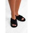 thumbnail image 1 of Brave Soul - Pantuflas Diseño Cruzado para Mujer (Negro), 1 of 2