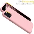 thumbnail image 4 of Étui en Silicone Liquide Compatible avec iPhone 11 Pro Max 6.5 Pouces (2019), Protection Intégrale en Gel Caoutchouc Antichoc Étui Anti-Chute, 4 of 5