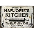 thumbnail image 1 of MARJORIE'S Kitchen Farmhouse Sign 16 x 24 Matte Finish Metal 116240033131, 1 of 1