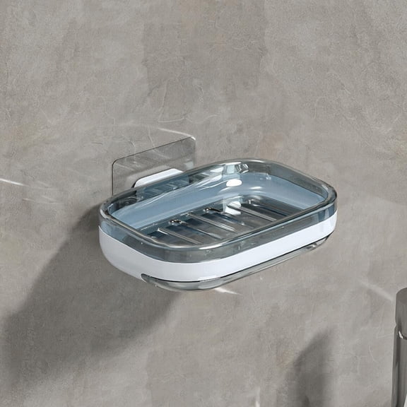 Bathroom Products,Wall Mounted Soap Dish For Bathroom Single Layer Soap Holder With For Home Use
