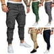 thumbnail image 3 of Pantalones de trabajo, pantalones multibolsillos, pantalones casuales tejidos para hombre, pantalones ajustados, estilo masculino, 3 of 5