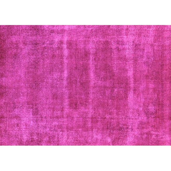 Ahgly Company Indoor Rectangle Oriental Pink Industrial Area Rugs, 2' x 3'