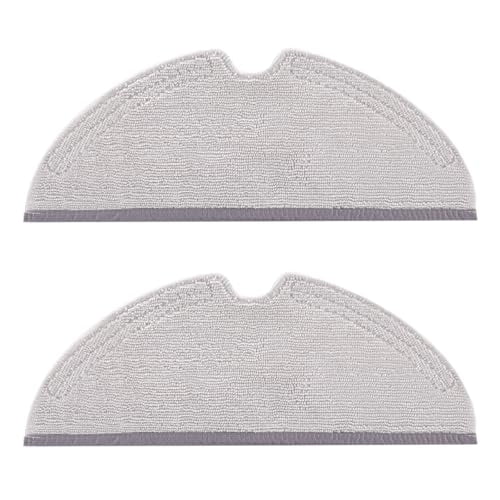 Paquete de 2 paños de microfibra para fregona Roborock: compatibles con las aspiradoras robot de las series E, S5/S5 Max/S6/S6 MaxV y Q5/Q7/Q8.