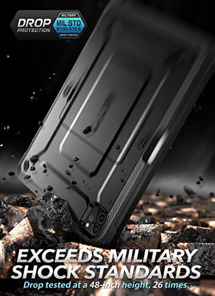 SUPCASE UB Pro Series Full Rugged Case for iPad Pro 11, Black