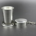 thumbnail image 4 of Steel Portable Outdoor Travel Folding Collapsible Telescopic Cup T0V3, 4 of 9