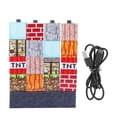 thumbnail image 1 of Lámpara de bloques de construcción USB, innovadora luz nocturna con empalme cuadrado, juguetes para niños., 1 of 14