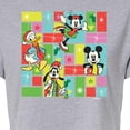 thumbnail image 3 of Disney - Christmas Characters - Juniors Cropped Short Sleeve Graphic T-Shirt, 3 of 5