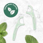 Plackers Dental Floss Picks, Micro Mint, 150 Count
