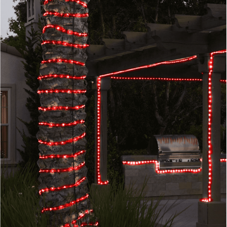 16ft LED Ultra Flex Mini Rope Light, Multi 16ft LED Ultra Flex Mini Rope Light, Multi