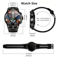 thumbnail image 6 of General APPLLP 4 Android Smart Watch Featuring a Rotating Camera, Round AMOLED Touchscreen, And 4G Network Smart Band, 6 of 11