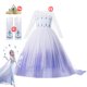 thumbnail image 1 of Disney-vestido de princesa Elsa y Anna para niñas, traje de baile de malla con lentejuelas blancas, ropa de carnaval, disfraz de reina de las nieves y Frozen Fivean unisex, 1 of 2