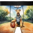 thumbnail image 4 of Happy Father's Day Airedale Terrier Playing Basketball with Best Dad Jersey All Over Print Boxer Briefs Underwear for Men Dad Dale Waterside Dog Lover - 13006, 4 of 6